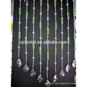 Mehrfarbige Kristall Perlen Vorhang, Kristall Handwerk Vorhang, Vorhang